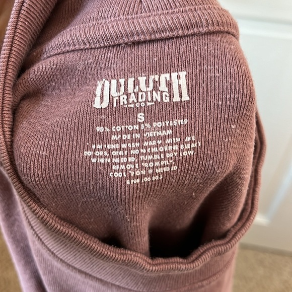 Duluth Trading Co Light Purple Mock Neck Sweater - Size Small - Picture 5 of 5